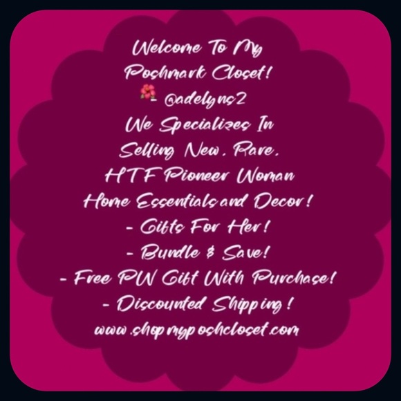 🌺 New Pioneer Woman Cassie Teal Blue Glass Canister, Set of 3 - Picture 2 of 10